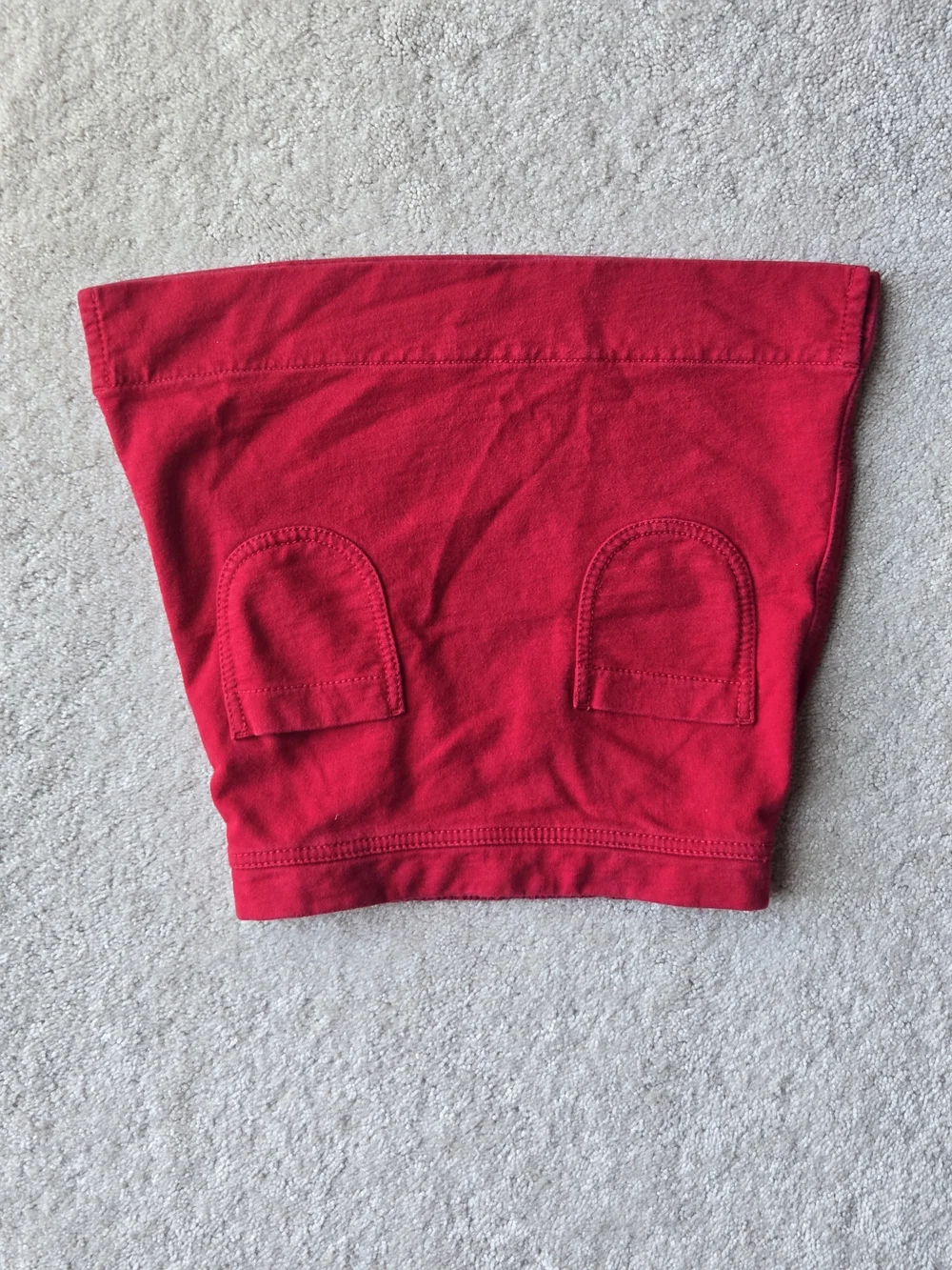 Tea Collection Red Pocket Skirt for Girls
